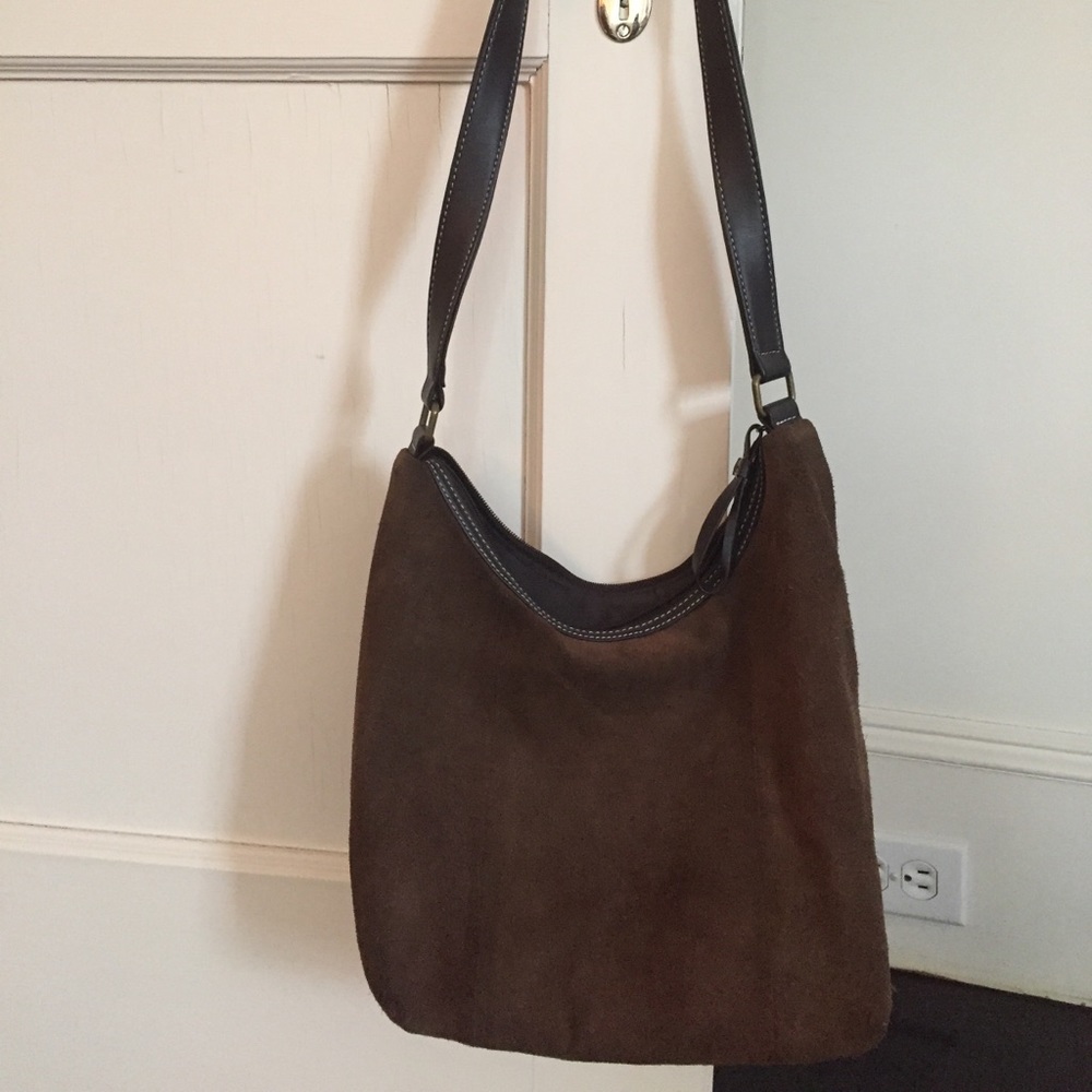 Suade going out purse